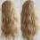 Golden Blonde Curly Lace Front Wig Synthetic 3