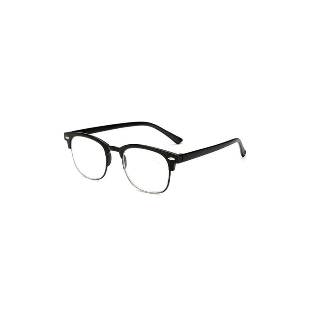 Reading Glasses +1.0 To +4.0 Frame 1 Pair Black 962125812589