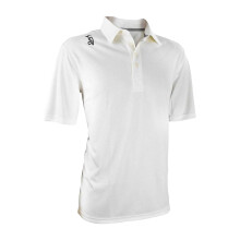 (XL, Cream) Kookaburra Mens Elite Logo Cricket Shirt