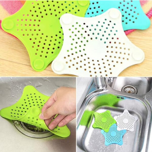 Silicone Drain Protection Filter for Sink Bathtub Shower