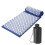 Acupressure Mat and Pillow Set Blue 2-Piece 1