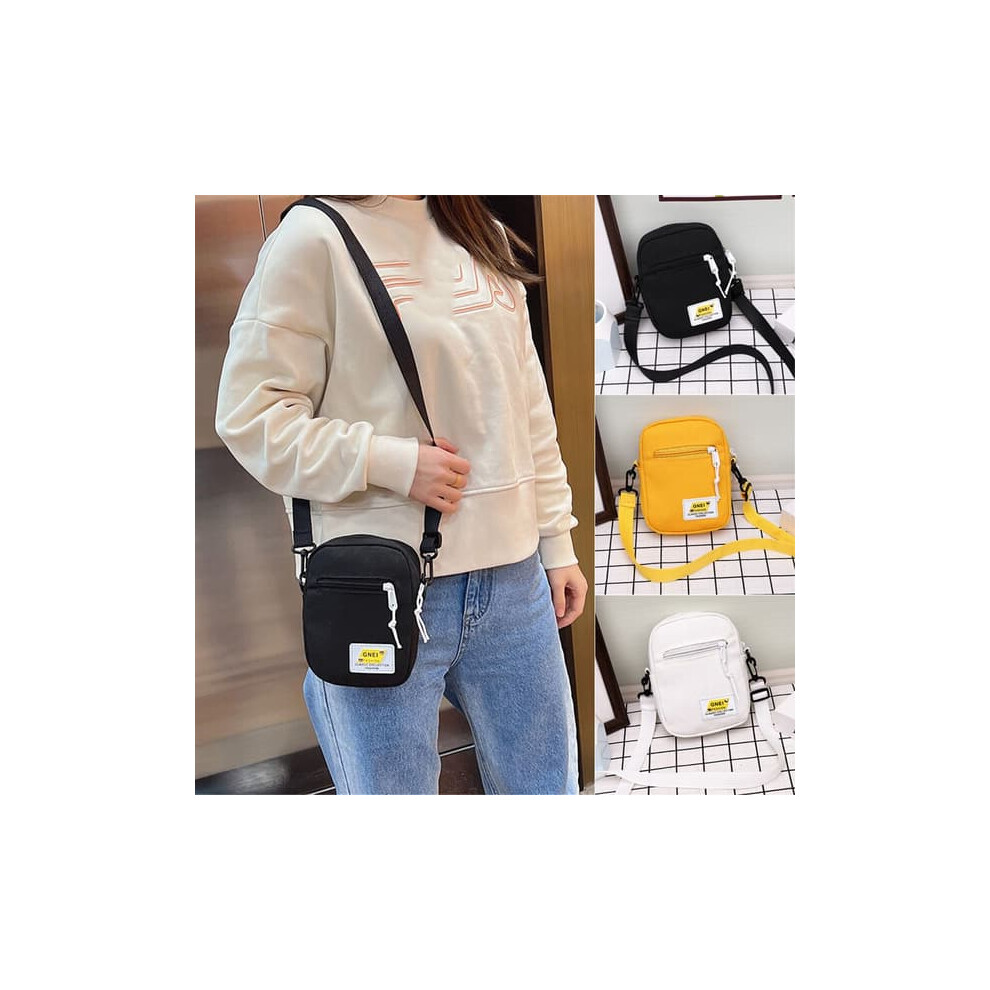 Canvas Shoulder Bag Small Black 962125801576