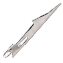Fly Fishing Knotting Pliers Silver 1 Pair
