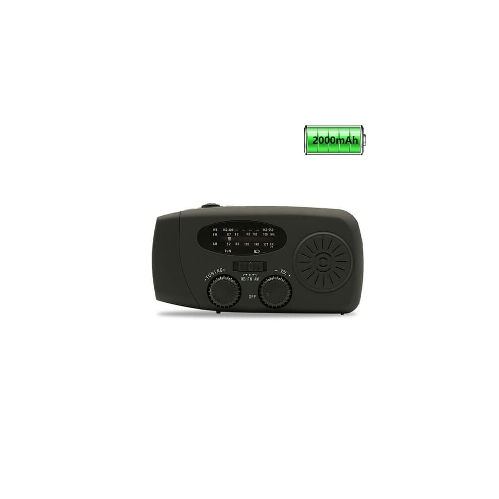 Emergency Radio Solar Crank Weather Led Flashlight Power 962125813678