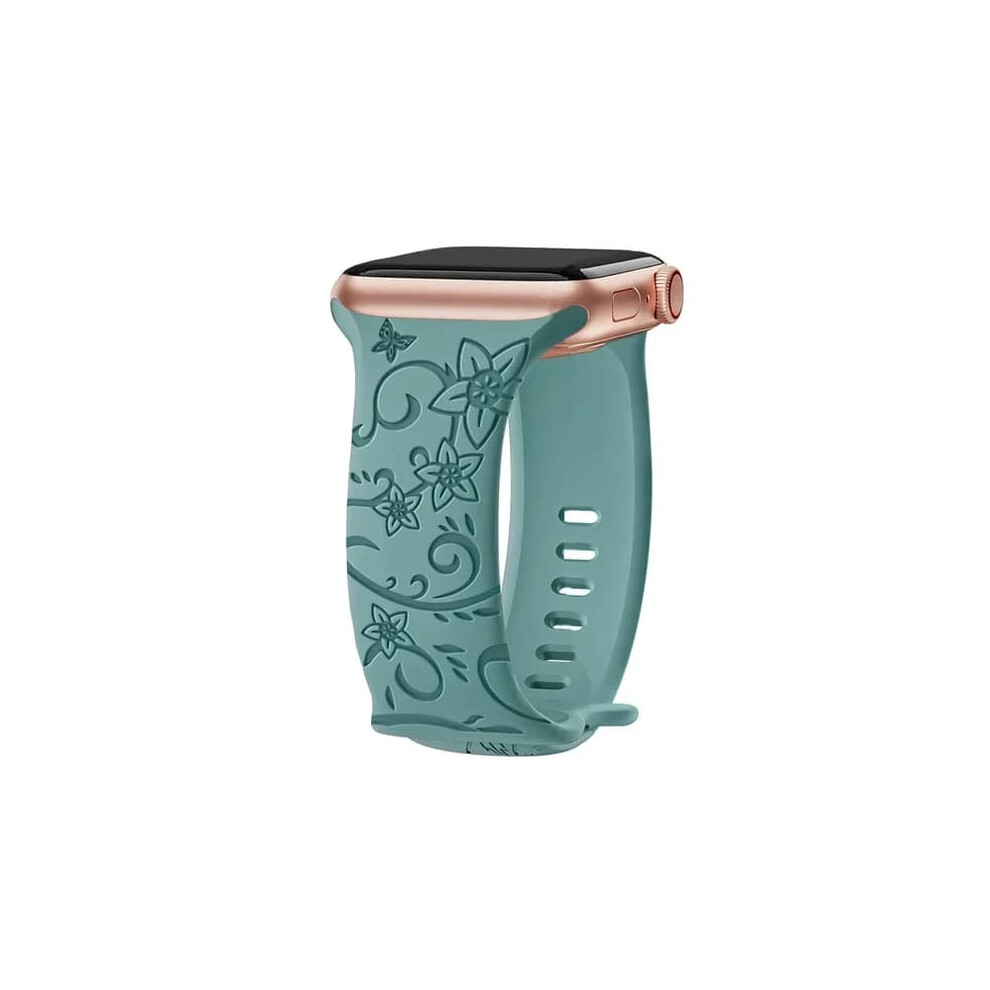 Graverat Apple Watch Band 38-49Mm Wildflower Green 962125794595
