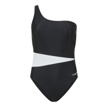 Zoggs Womens/Ladies Colour Block One Shoulder One Piece Swimsuit
