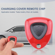 Tesla Model Y 3 SX charging port remote control button