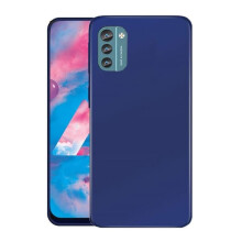 Ag luí le Samsung Galaxy A23 5G - Cás Bog TPU Neamhlonrach - Gorm Dorcha Gorm Dorcha