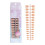 French gel nail tips almond shape 300 pcs pre-applied base 6