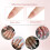 French gel nail tips almond shape 300 pcs pre-applied base 7