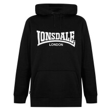 (XL, Black) Lonsdale Mens Essential Oth Hoodie