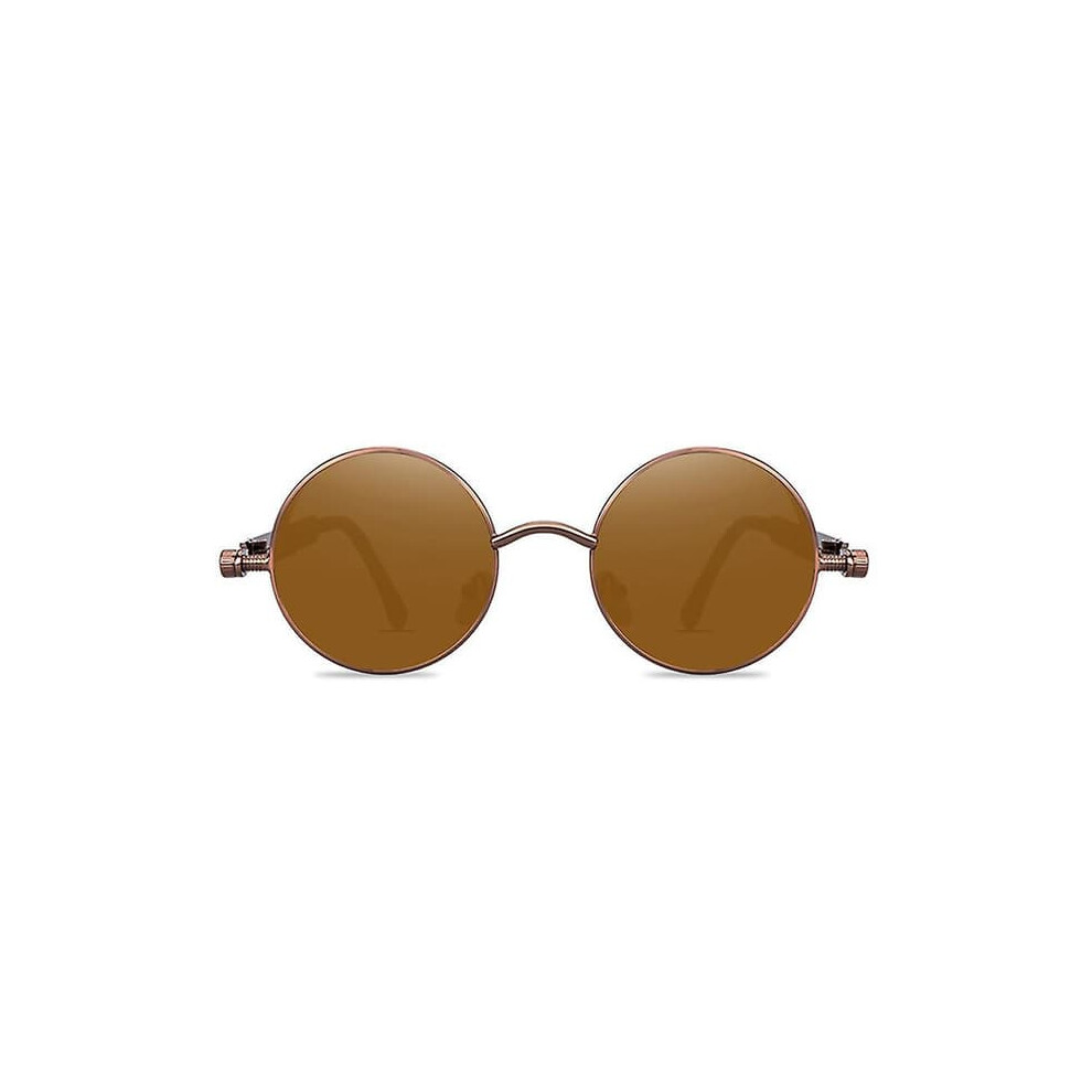 Vintage Steampunk Sunglasses Frame Lenses Brown 962029290476