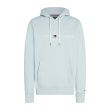(XL, Breezy Blue) Tommy Hilfiger Mens Logo Hoodie