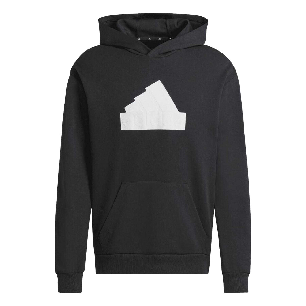 Adidas (L, Black) Mens Future Icons Badge Of Sport Hoodie