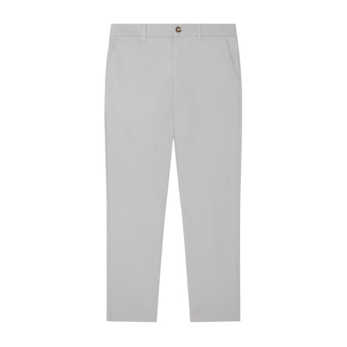 Ted Baker (S, Light Grey) Ted Baker Mens Plain Slim Chinos