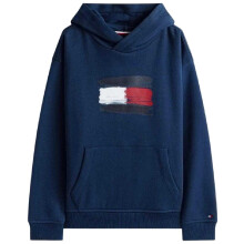 (12 Years, Heritage) Tommy Hilfiger Childrens/Kids Flag Logo Drawstring Hoodie