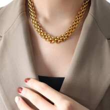 Gold Necklace for Women Trendy Exaggerated Design