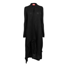 (14 UK, Black) Diesel Womens/Ladies Plain Regular Shirt Dress