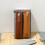 Transparent leather pencil case large capacity 4