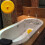Tub Stopper Flat Drain Cover 6 inches 5