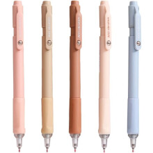 Svarta gelpennor 0,5 mm tunn spets 5 st Morandi infällbara