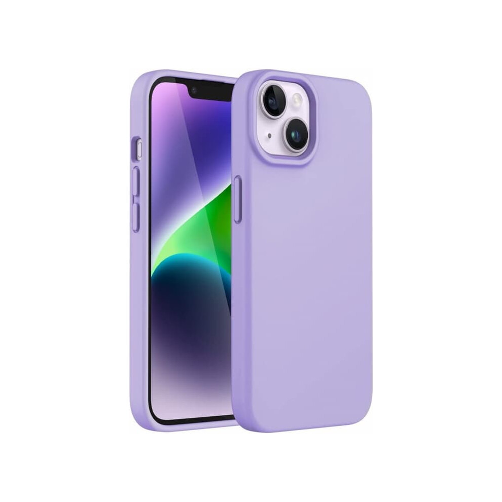 Silicone Case For Iphone 15 Purple 962125813845