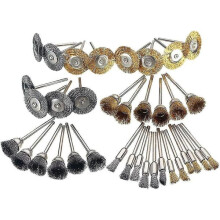 Sanding Disc Brushes Brass Coated 36-pack