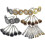 Sanding Disc Brushes Brass Coated 36-pack 1