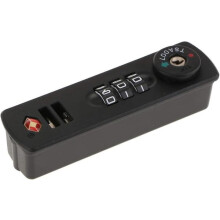 XTSA007 combination padlock for luggage 3-digit black