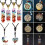7Chakra Orgone Hanger met Natuurstenen Rechthoekig 2