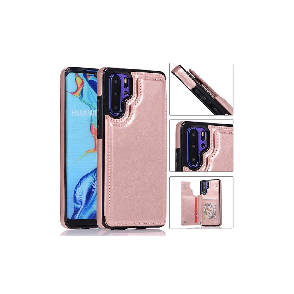 Huawei P30 Pro Case With Card Holder Rose Gold 962125802535