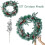 Artificial Holly Berries Stems Silver 9 inch 20 pcs 7