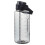 Water bottle with straw 2 liters time marker black 1