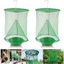 Hanging Fly Trap Cage Net Outdoor 2 pcs