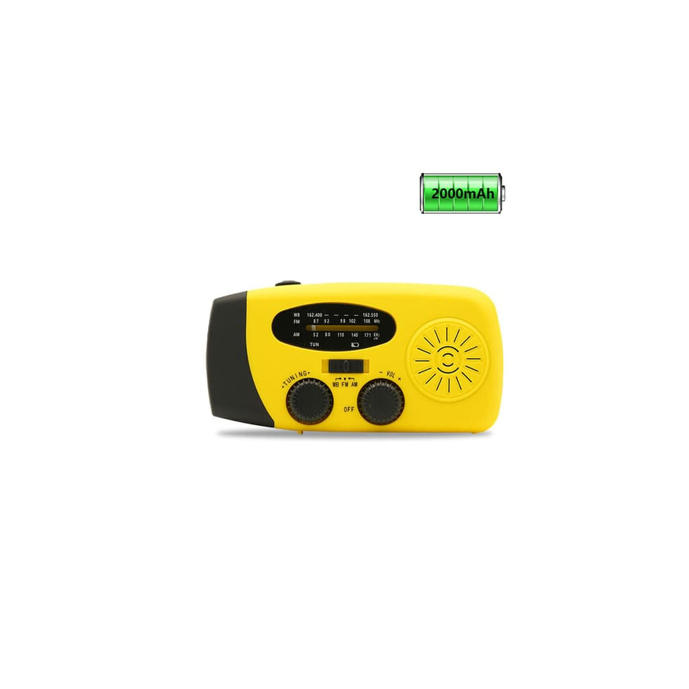 Emergency Radio Solar Crank Weather Led Flashlight Power 962125813661