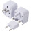 Travel Adapter EU Universal 3-in-1 White 1