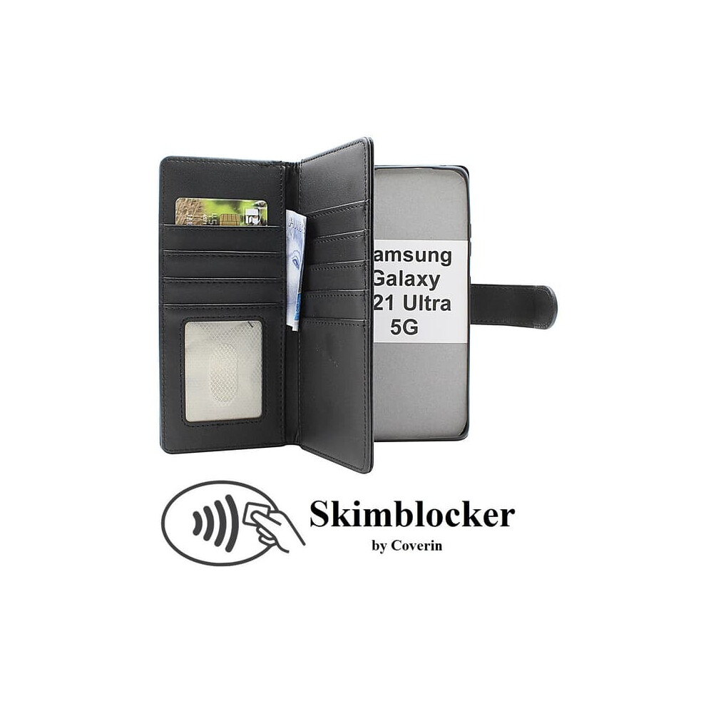 Skimblocker For Samsung Galaxy S21 Ultra 5G Wallet Case 962029292456