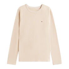 Tommy Hilfiger Mens Waffle Knit Crew Neck Long Pyjama Set
