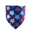 Husdjursbandana röd vit blå flagga4 juli 3