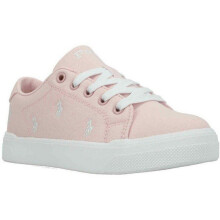 (3 UK, Pink/White) Ralph Lauren Childrens/Kids Sutton Trainers
