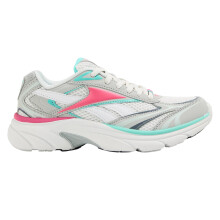 (4 UK, Grey/Pink/Aqua) Reebok Childrens/Kids Colour Block Chunky Sole Trainers