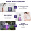 Electronic Mosquito Killer Lamp UV 368nm 2000mAh 2