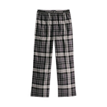 (XL, Black) Tommy Hilfiger Mens Flannel Plaid Pyjama Bottoms