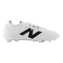 (7 UK, White/Black) New Balance Mens Tekela Team Firm Ground Football Boots
