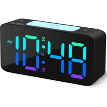 Extra Loud Alarm Clock Digital USB Night Light