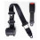 Universal 3-point automatic seat belt with retractable strap 1