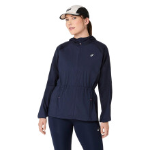 (14 UK, Midnight) Asics Womens/Ladies Packable Running Jacket