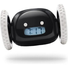 Rolling Alarm Clock Extra Loud Heavy Sleeper