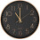 Quartz Wall Clock Rose Gold 25cm Silent Round 1