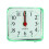 Mini Alarm Clock with Night Light Green Battery Powered 1